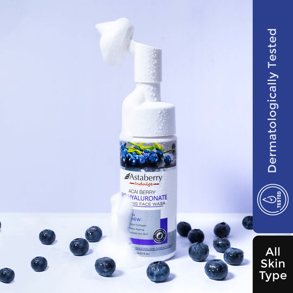 Acai Berry Bio Hyaluronate Foaming Face Wash